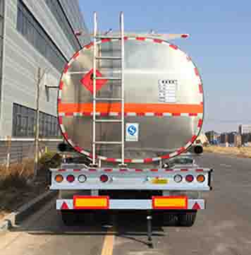 河海明珠牌MZC9404GRY易燃液体罐式运输半挂车公告图片