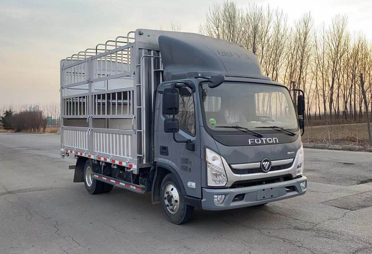 福田牌BJ5048CCY8JEA-AB2仓栅式运输车公告图片