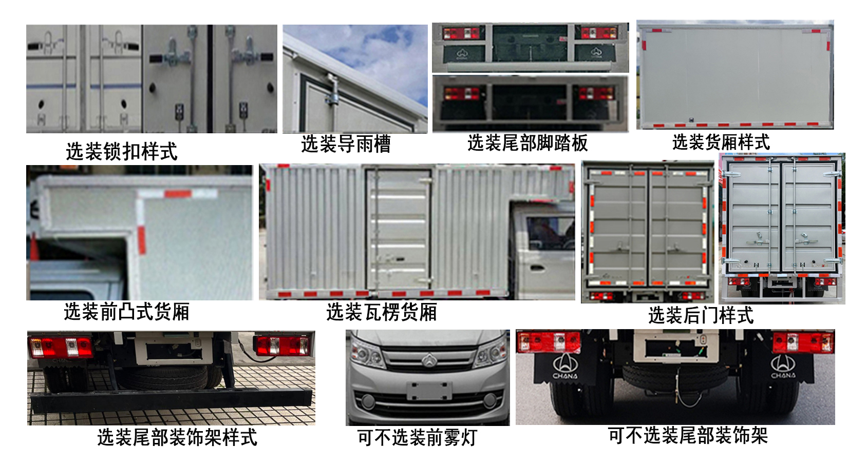 長安牌SC5031XXYFRS64廂式運輸車公告圖片