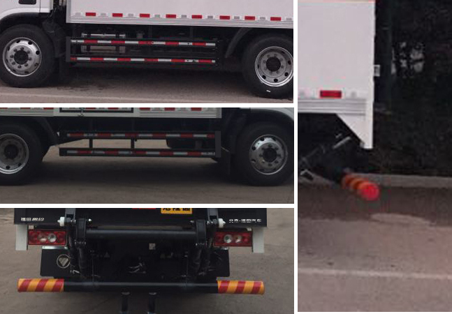 福田牌BJ5108XYYEJEA-AC1醫(yī)療廢物轉(zhuǎn)運(yùn)車(chē)公告圖片