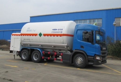 查特牌CTZ5265GDYC低溫液體運輸車公告圖片