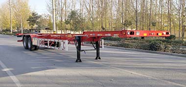 达尼奥牌14米31.5吨2轴集装箱运输半挂车(WXL9350TJZ)