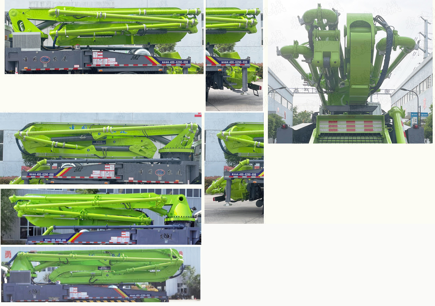 農(nóng)建機(jī)械牌XNJ5231THB混凝土泵車公告圖片