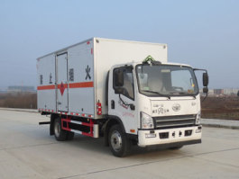 易燃气体厢式运输车