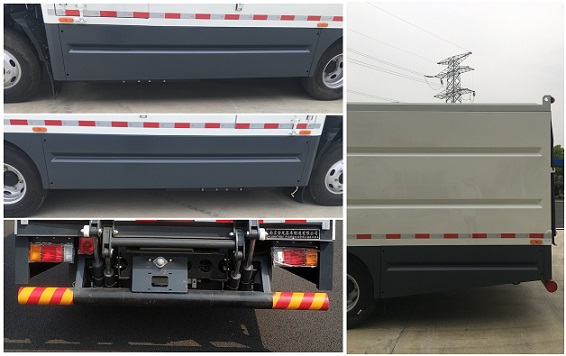 開沃牌NJL5080XTYBEV純電動密閉式桶裝垃圾車公告圖片
