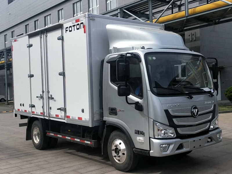 福田牌BJ5048XXY-FM4厢式运输车公告图片