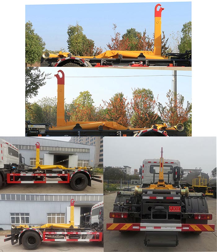 凯力风牌KLF5180ZXXD6车厢可卸式垃圾车公告图片