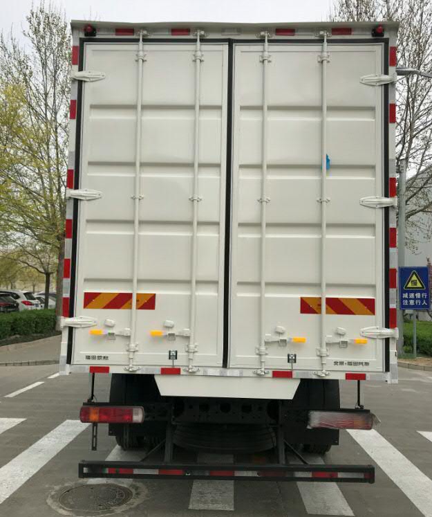 福田牌BJ5186XXY-3A廂式運輸車公告圖片
