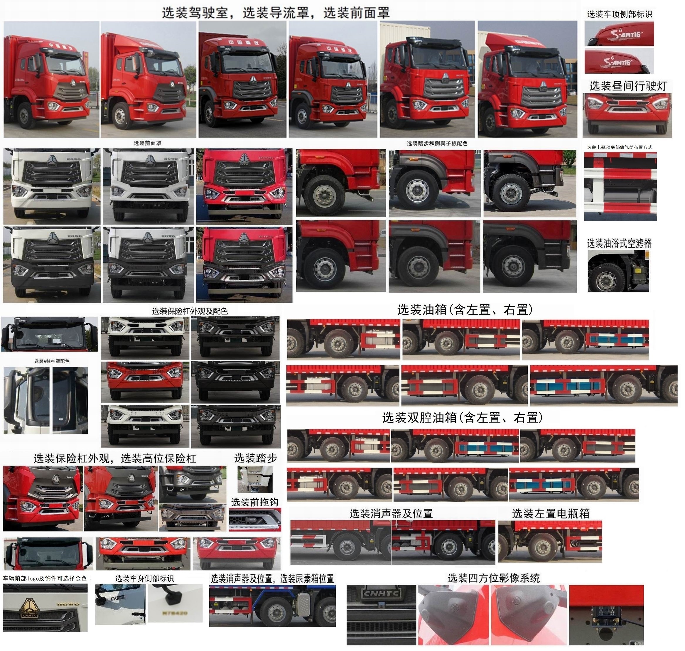 豪沃牌ZZ5257XXYN56CJF1廂式運(yùn)輸車公告圖片