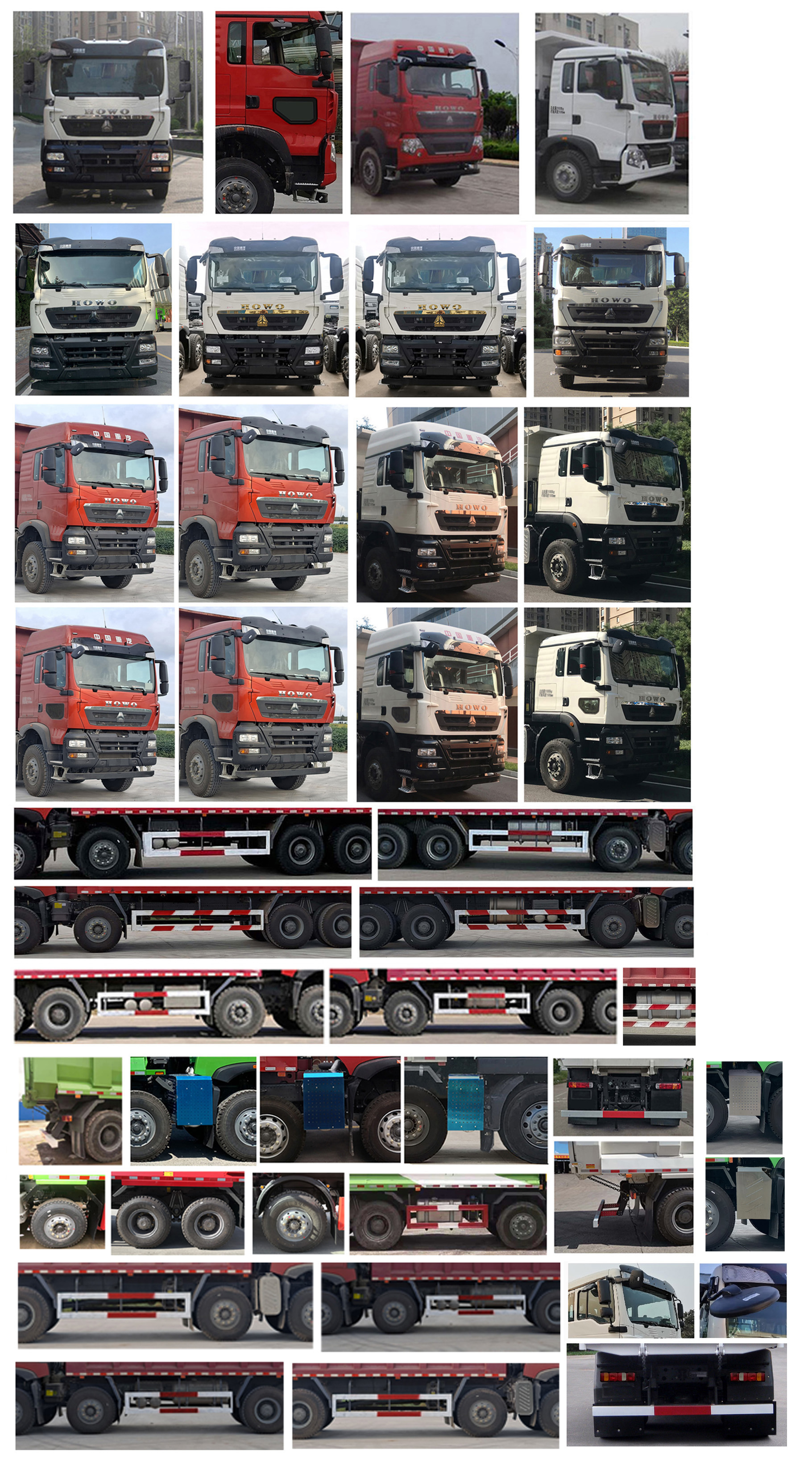 豪沃牌ZZ3317V466GF1自卸汽车公告图片