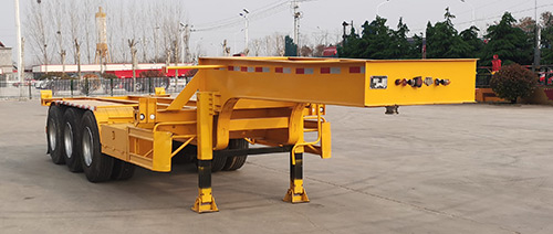迪尔帕斯牌10米35吨3轴集装箱运输半挂车(DRP9402TJZE)