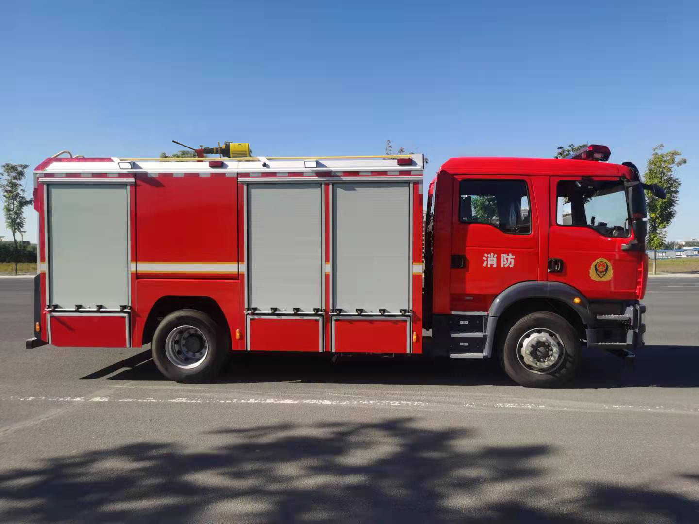 振翔牌MG5180GXFSG60/F6水罐消防车公告图片