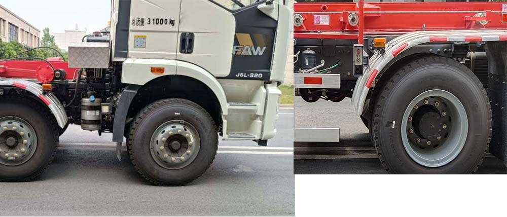 金驫牌YJW5314ZXXE6車(chē)廂可卸式垃圾車(chē)公告圖片