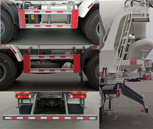 亞特重工牌TZ5317GJBTXDF混凝土攪拌運輸車公告圖片