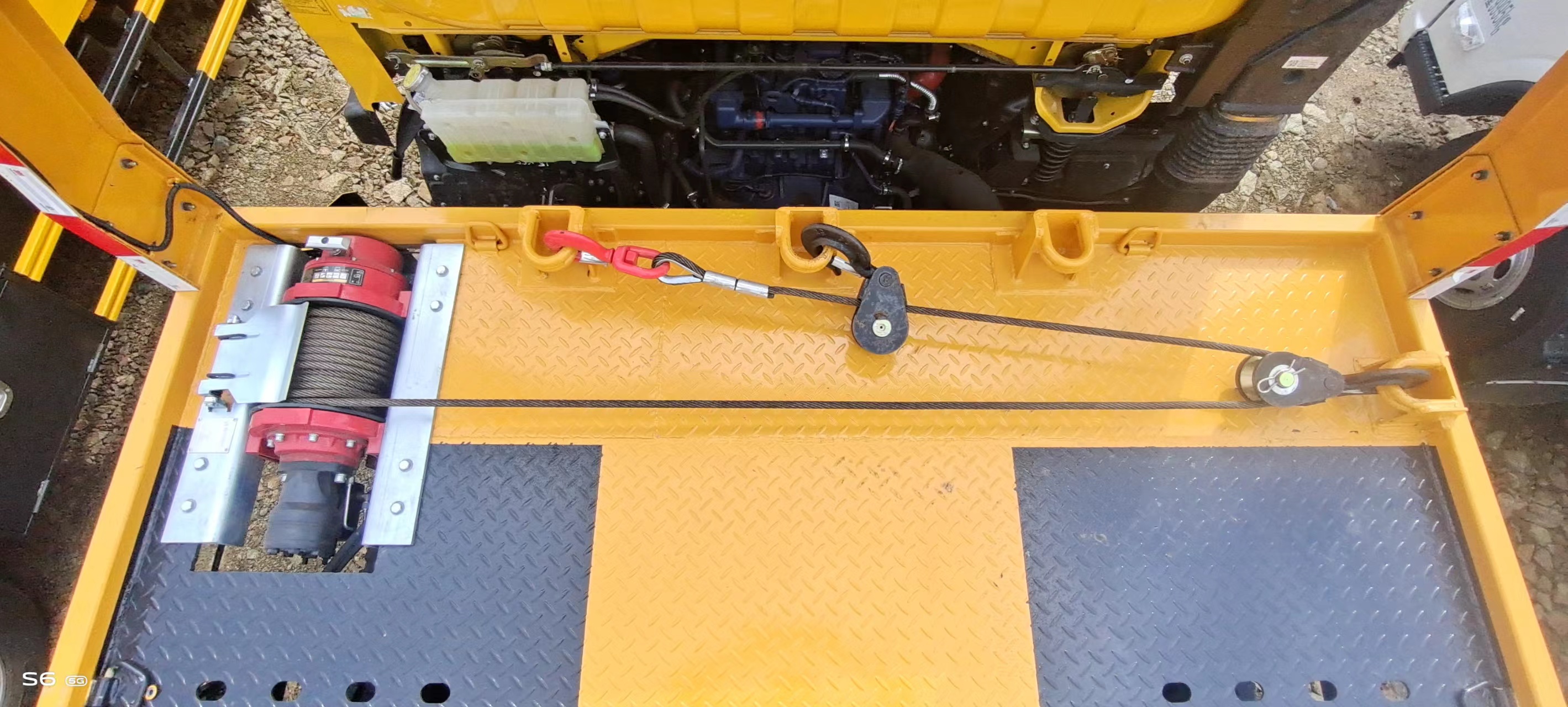 九州牌SYC5160TQZFT6清障車(chē)公告圖片