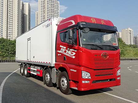 解放牌CA5310XLCP25K8L7T4E6A90冷藏車公告圖片