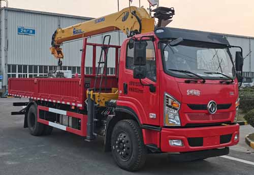 徐工牌XGS5160JSQD6隨車起重運輸車公告圖片