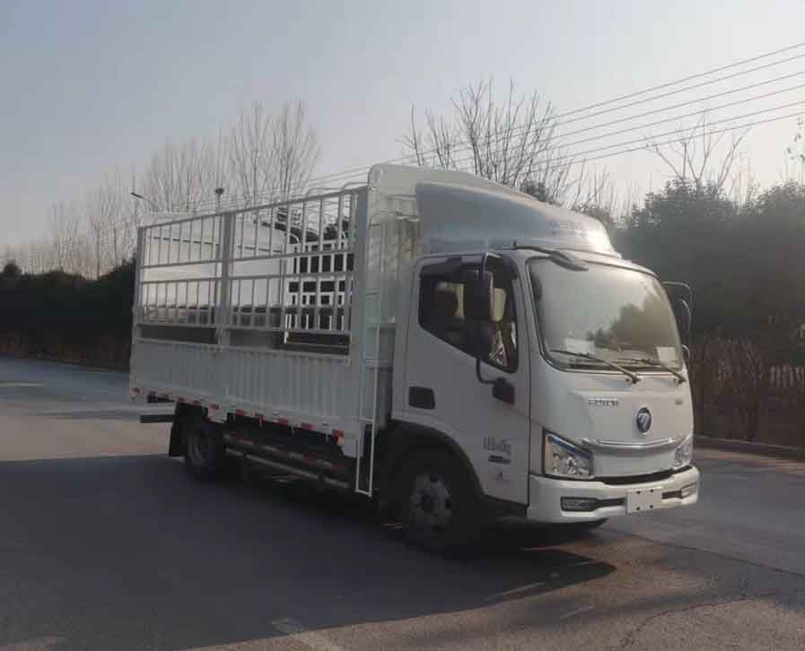福田牌BJ5045CCYEVK纯电动仓栅式运输车公告图片
