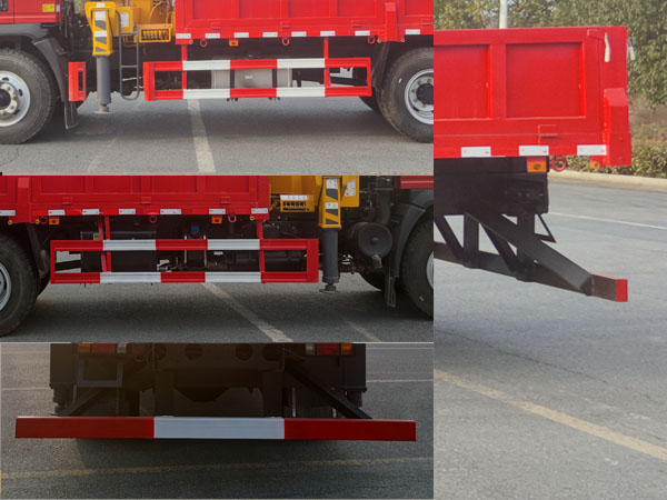 聚塵王牌HNY5160JSQZ6隨車起重運輸車公告圖片