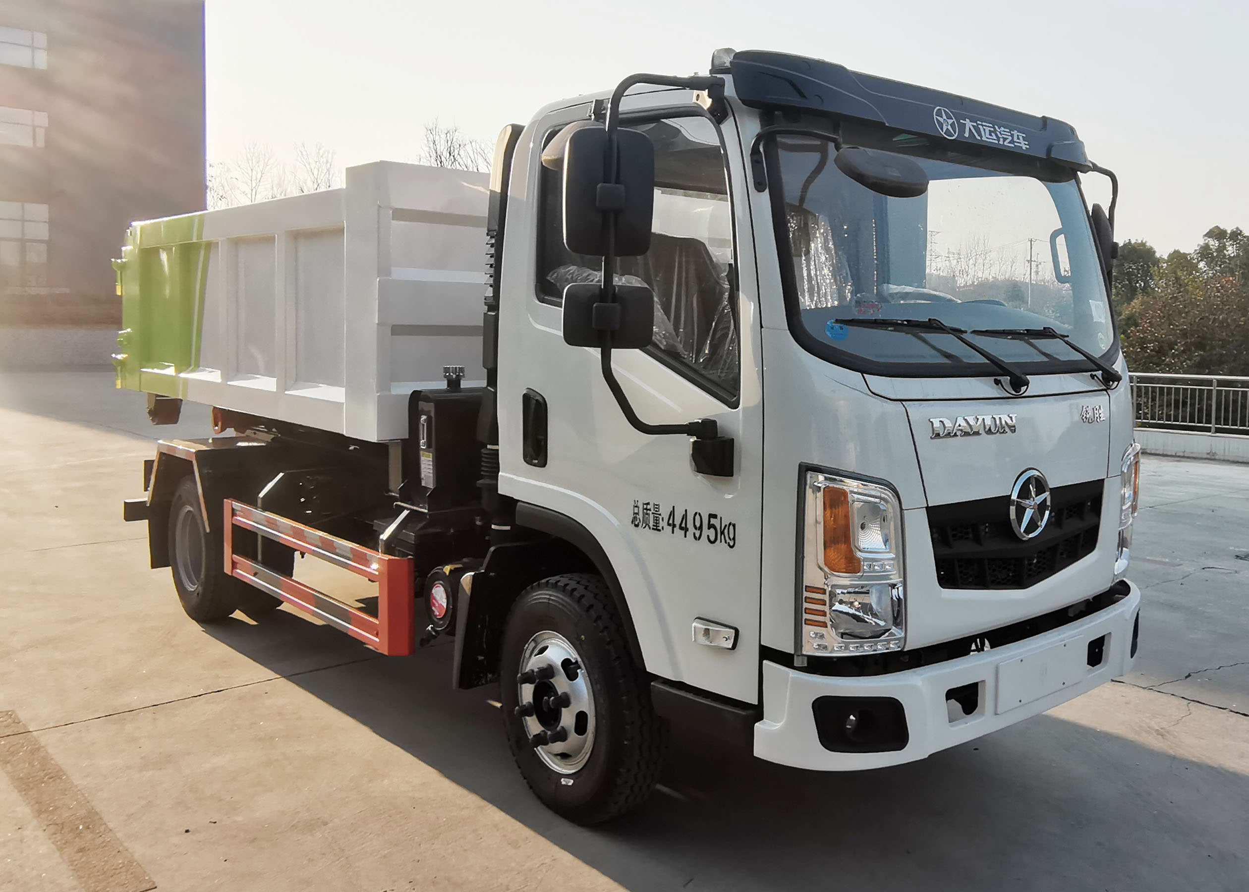 專致牌YZZ5041ZXXDY6車廂可卸式垃圾車公告圖片