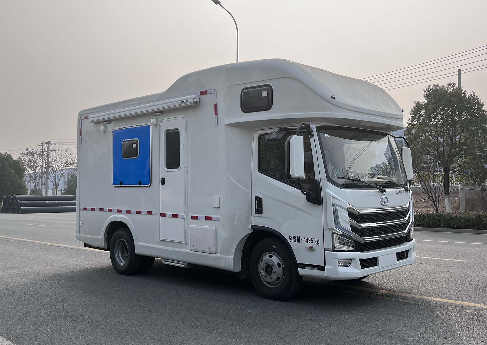 華通牌HCQ5040XDWSHBY6流動(dòng)服務(wù)車公告圖片