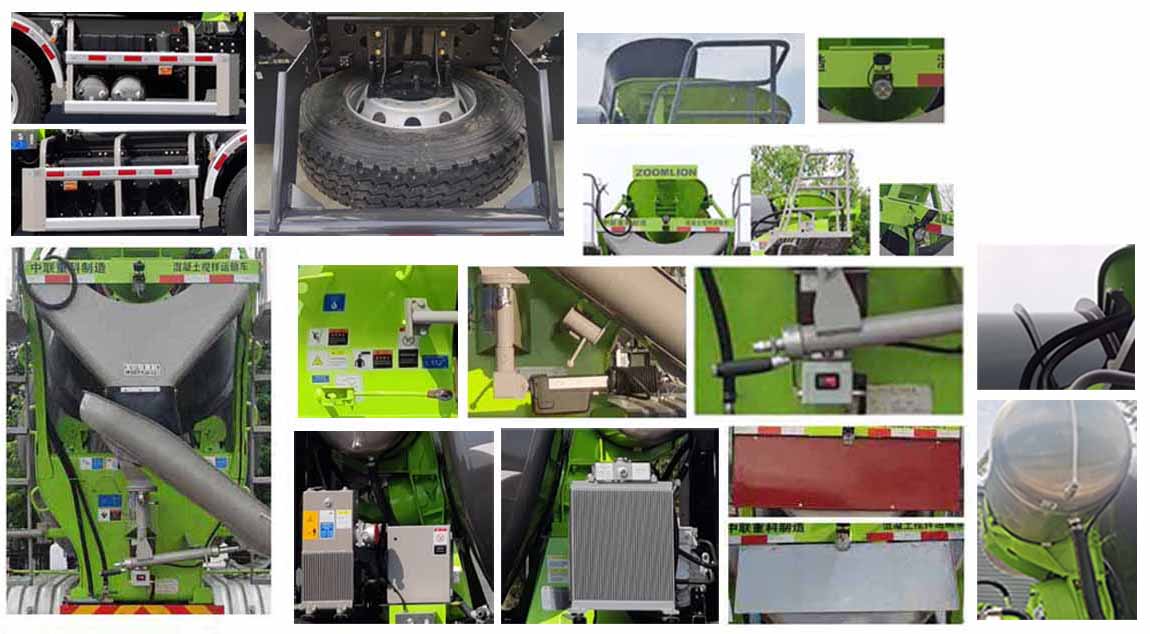 中联牌ZLJ5310GJBEBEVH换电式纯电动混凝土搅拌运输车公告图片