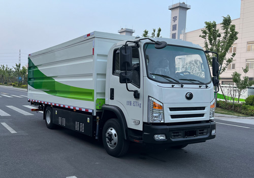 宇通牌YTZ5083XTYD0BEV純電動(dòng)密閉式桶裝垃圾車公告圖片