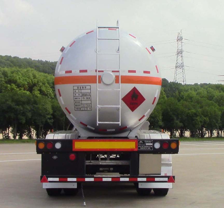宏图牌HT9405GRY1易燃液体罐式运输半挂车公告图片