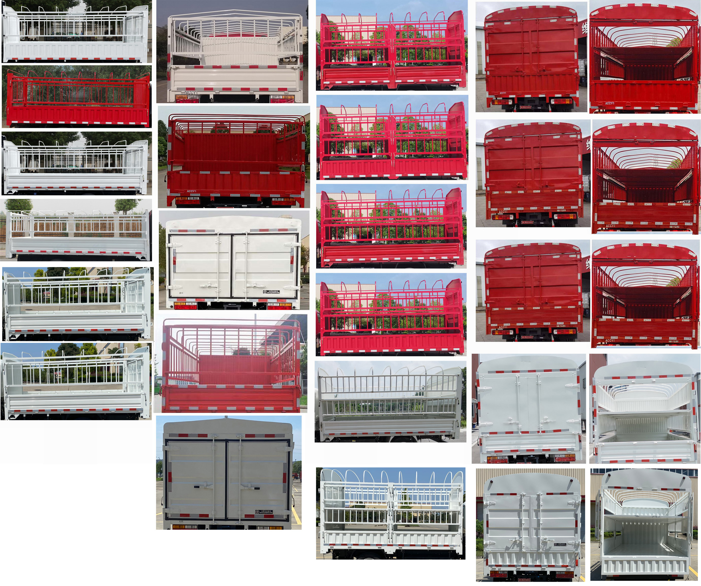 大運(yùn)牌CGC5042CCYBBEV428純電動(dòng)倉(cāng)柵式運(yùn)輸車公告圖片