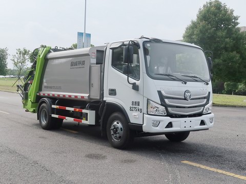 中联牌ZBH5080ZYSBJE6压缩式垃圾车公告图片