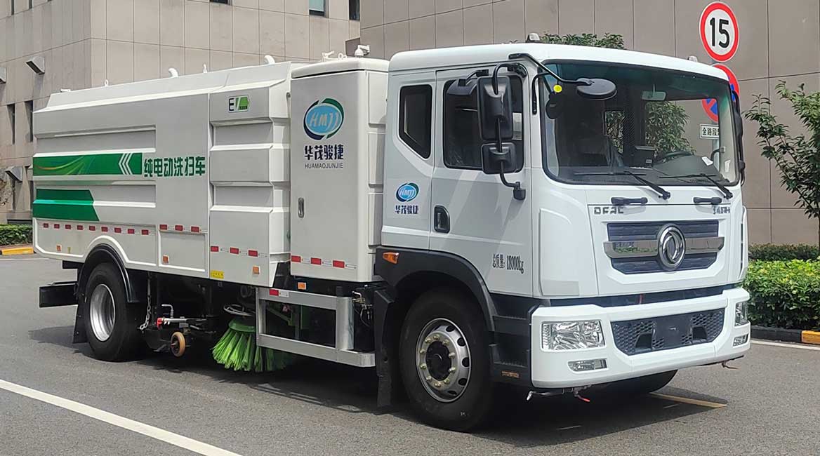 華茂駿捷牌LHC5181TXSEQBEV純電動(dòng)洗掃車(chē)公告圖片