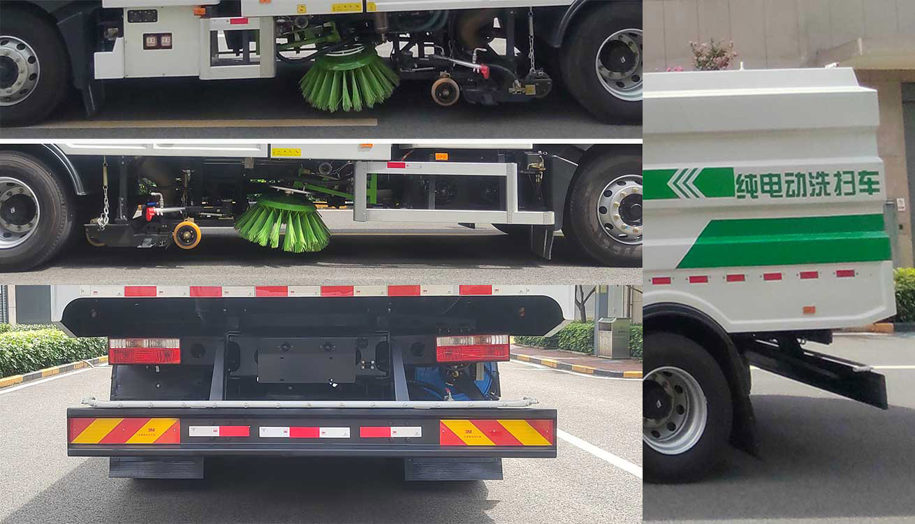 華茂駿捷牌LHC5181TXSEQBEV純電動(dòng)洗掃車(chē)公告圖片