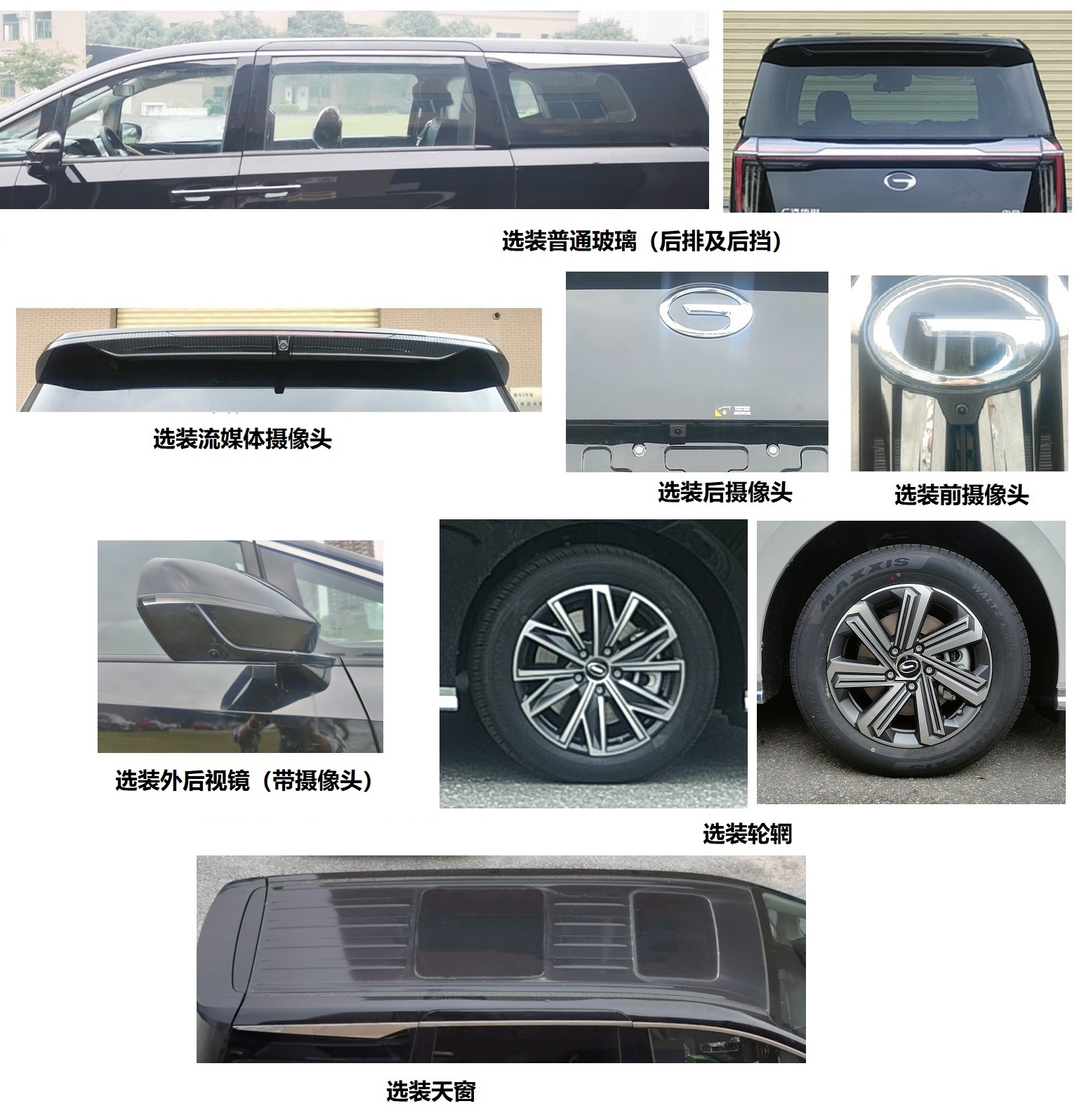 传祺牌GAC6520HEVM6A混合动力多用途乘用车公告图片