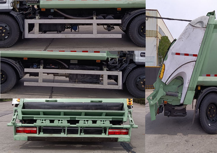 三聯(lián)牌YSY5120ZYSE6壓縮式垃圾車(chē)公告圖片