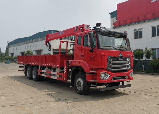 綠葉牌JYJ5257JSQF隨車起重運(yùn)輸車公告圖片