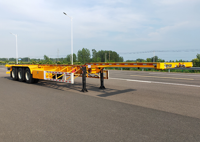骊山牌13.9米35.2吨3轴集装箱运输半挂车(LS9403TJZ)