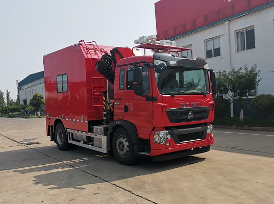 綠葉牌JYJ5187TPSF大流量排水搶險車公告圖片