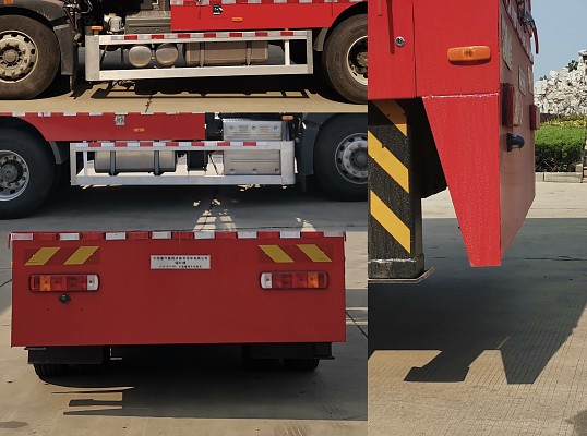 綠葉牌JYJ5187TPSF大流量排水搶險車公告圖片