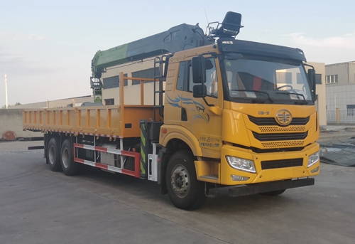 九州牌SYC5250JSQJ6隨車起重運(yùn)輸車公告圖片