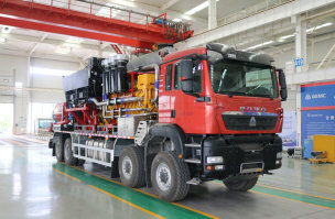 兰石集团牌LSG5460TYL压裂车
