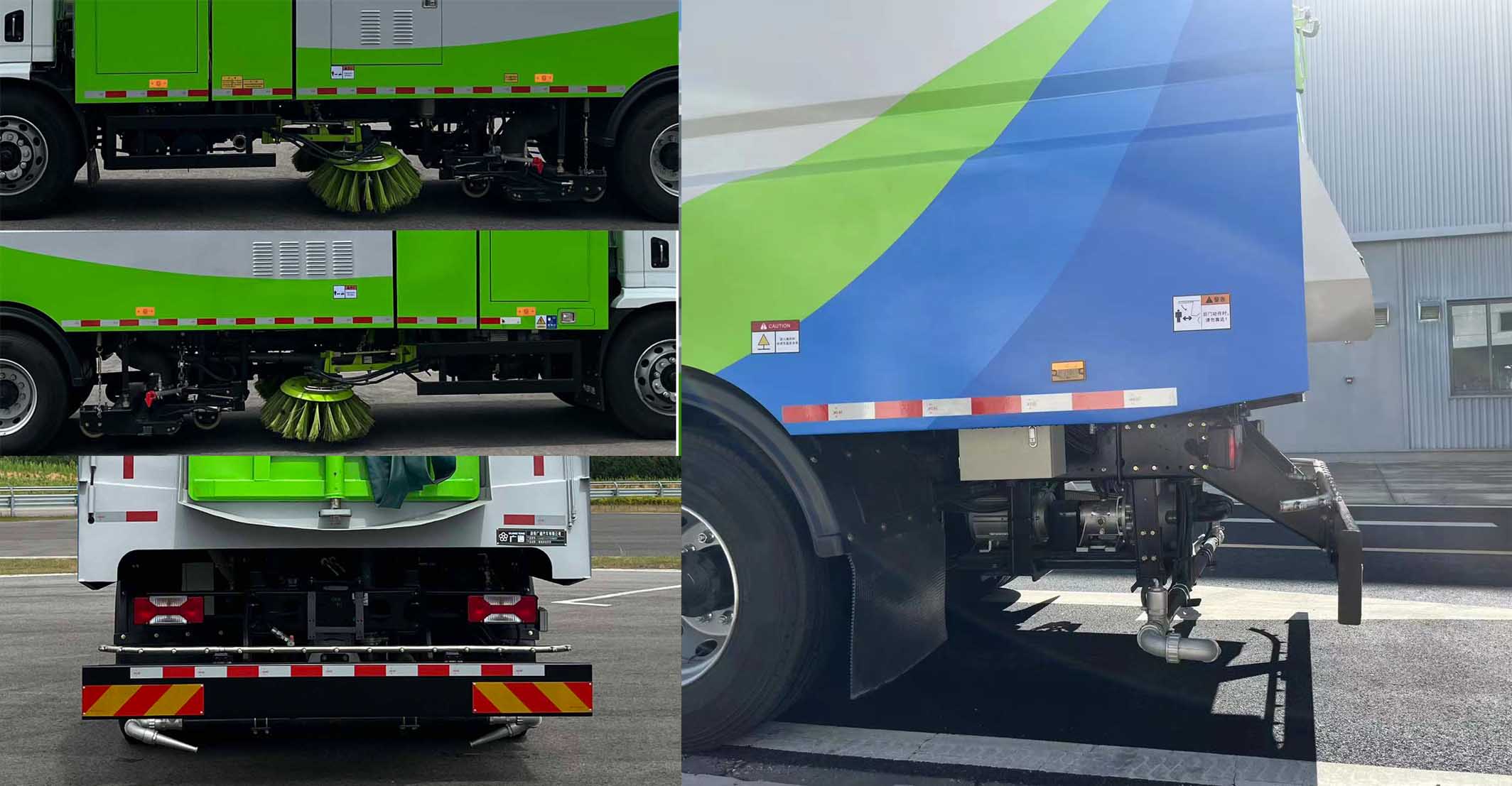 廣通牌LGQ5181TXSBEV1純電動洗掃車公告圖片