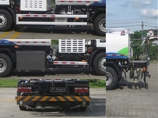 福龍馬牌FLM5090GQXDGFCEV燃料電池清洗車公告圖片