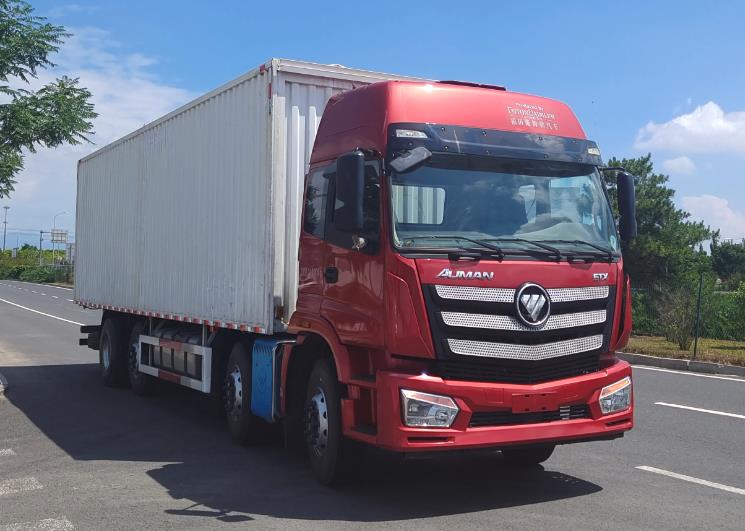 歐曼牌BJ5313XYKY6FRL-01翼開(kāi)啟廂式車(chē)公告圖片