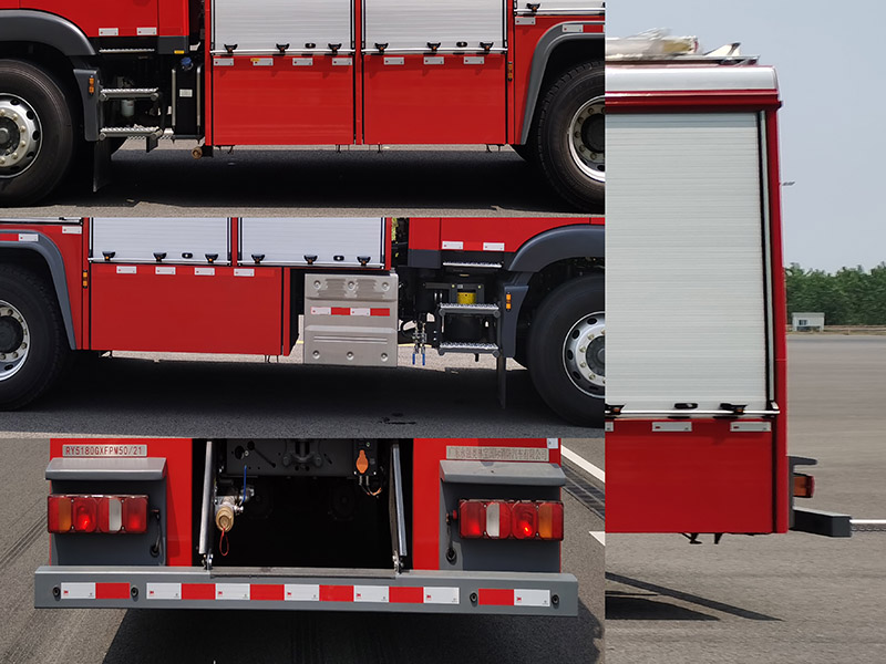 永強(qiáng)奧林寶牌RY5180GXFPM50/21泡沫消防車公告圖片