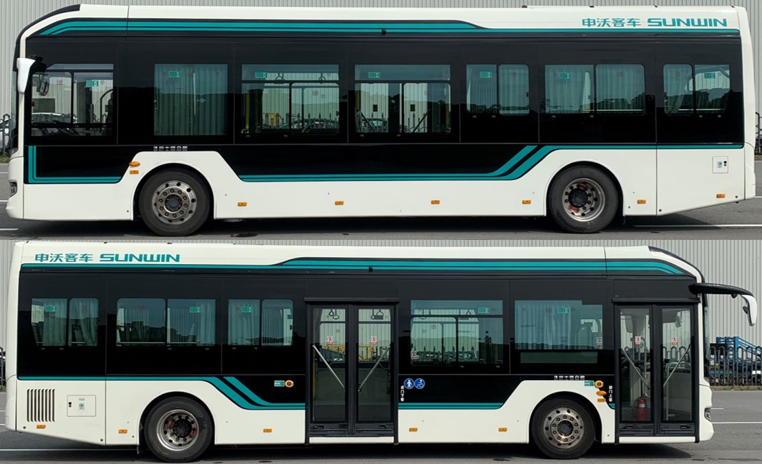 申沃牌SWB6109EV16G纯电动低地板城市客车公告图片