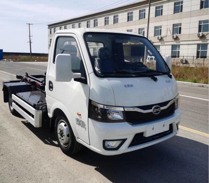 華林牌HLT5041ZXXEV純電動(dòng)車廂可卸式垃圾車公告圖片