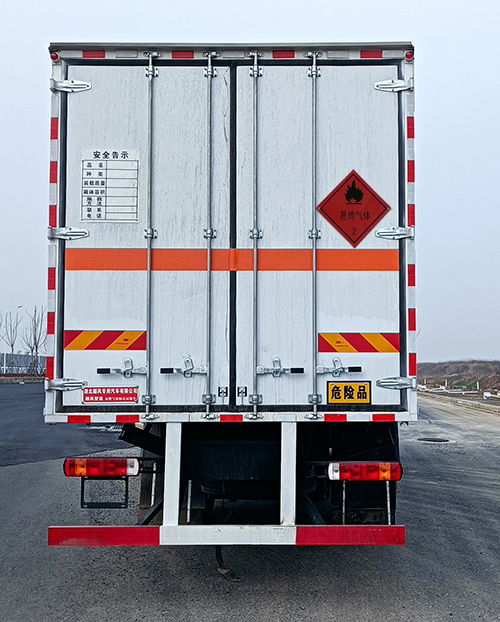 順風(fēng)智造牌SFZ5320XRQCAJK6易燃?xì)怏w廂式運(yùn)輸車公告圖片