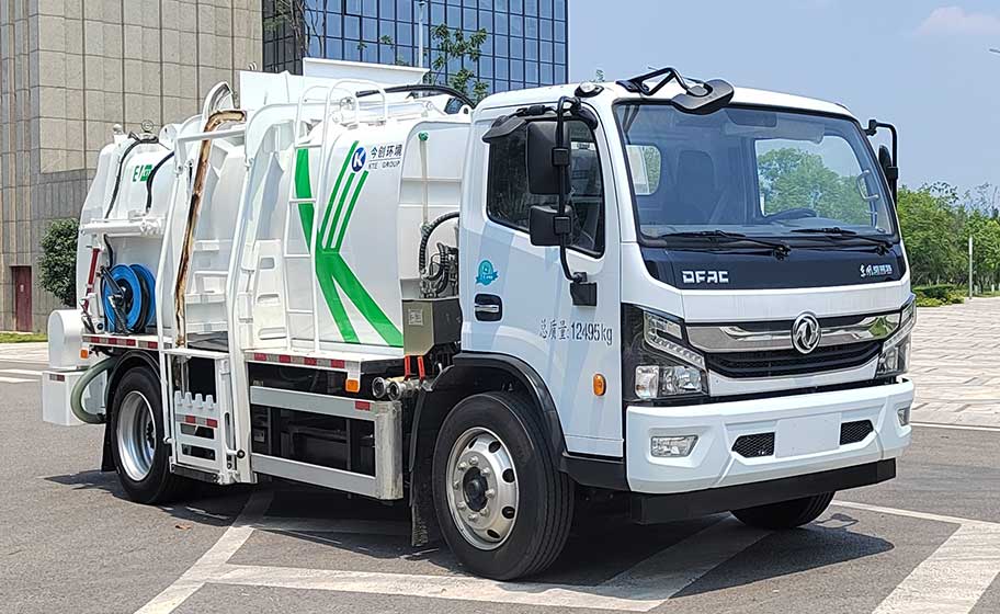 今創(chuàng)嘉藍(lán)牌KTE5120TCADBEV純電動(dòng)餐廚垃圾車公告圖片
