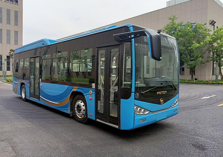 福田牌BJ6109EVCA-N3纯电动低入口城市客车图片