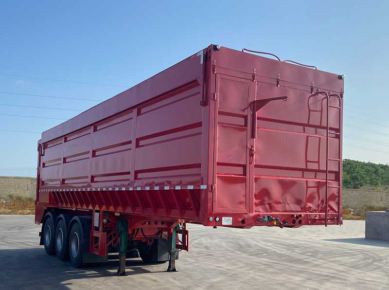 祥郓华旭牌10.5米30.5吨3轴散装粮食运输半挂车(NHY9401ZLS)